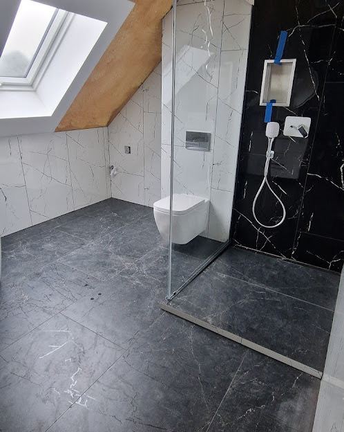 Łazienka na poddaszu wykończenia Inowrocław