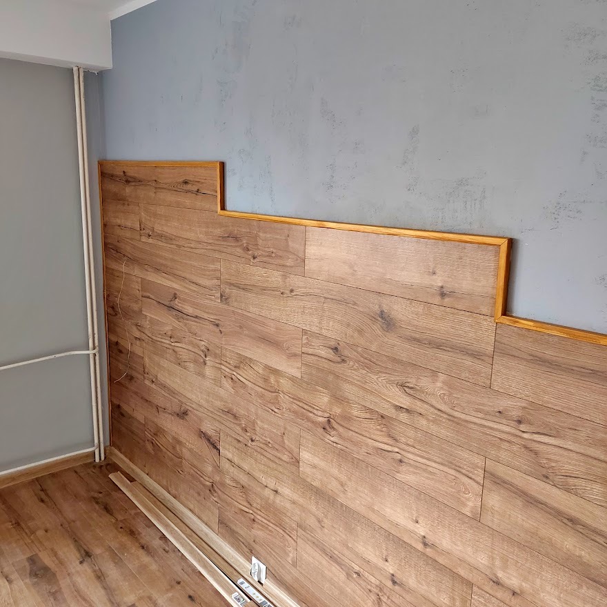 Dekoracja ścienna drewno